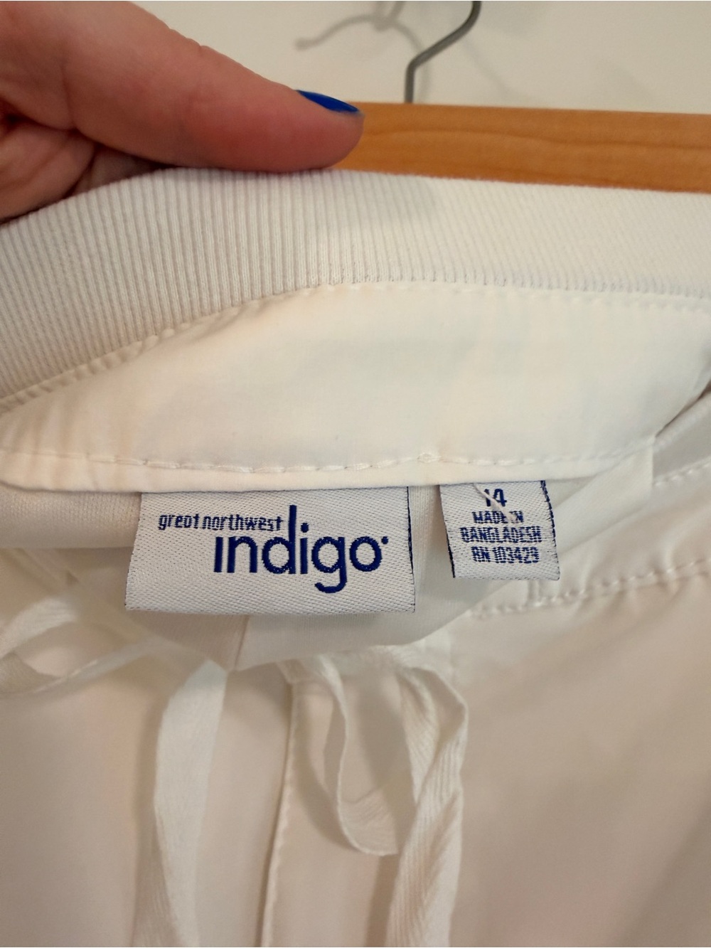 Indigo White Skort NEW - Picture 6 of 7